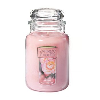 Yankee Candle  Fresh Cut Roses Słoik Duży 623g