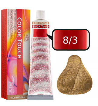 Wella Color Touch Farba 60 ml 8/3