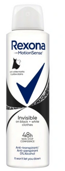 Rexona Women Black White Dezodorant  w sprayu 150 ml