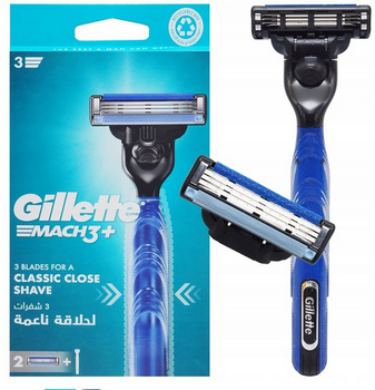 Gillette Mach3  Maszynka do golenia + 2 Wkłady