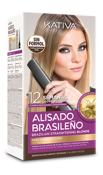Kativa Brazilian Straightening Blonde