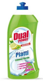 Dual Power Płyn do naczyń Zielona Cytryna 1 L