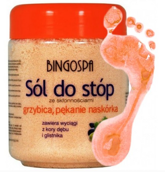 BingoSpa Sól do stóp ze skłonnościami do grzybicy i pękania nakórka  550g