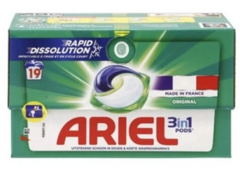 Ariel 3in1 Kapsułki do Prania Color 19 szt