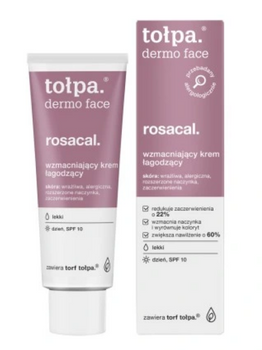 TOŁPA Dermo Face  Rosacal Krem wzmacniający łagodzący lekki na dzień 40 ml