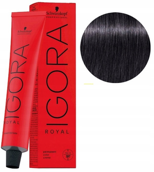 Schwarzkopf Farba Igora Royal 60ml E-1 Koncentrat Popielaty Extra Chłodny