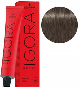 Schwarzkopf Farba Igora Royal 60ml 7-24 ŚREDNI POPIELATY BEŻOWY BLOND