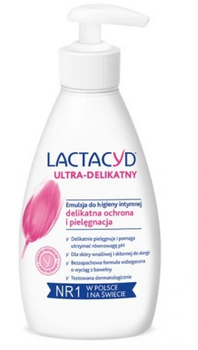 Lactacyd Sensitive Emulsja z pompką do higieny intymnej 200 ml