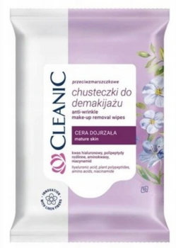 Cleanic Chusteczki demakijaż cera dojrzała 10 szt
