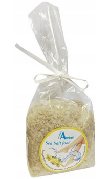 Aqua Amber sól do kąpieli stóp z Olejkami eterycznymi  i Drzewo herbaciane 300 g