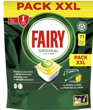 Fairy Original Lemon Kapsułki do zmywarki 71 szt