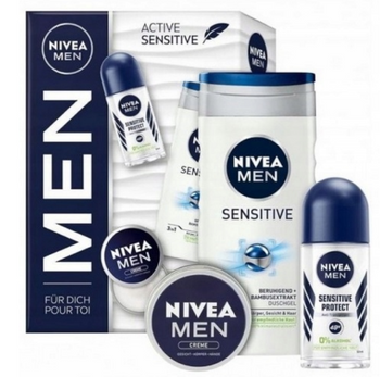 Nivea Zestaw kosmetyków dla mężczyzn Active Sensitive