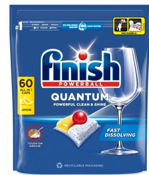 Finish Powerball Quantum All In 1 Lemon 60 szt
