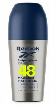 Reebok Men Maximum Protection Antyperspirant Roll - On  50 ml