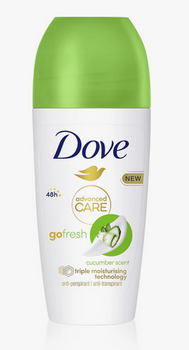 Dove Women Advanced Care Go Fresh Cucumber & Green Tea   Antyperspirant Roll-On 50 ml
