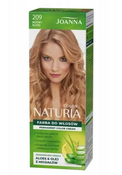 Joanna Naturia Color Farba do włosów Beżowy Blond 209