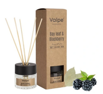 Bispol Dyfuzor Patyczki zapachowe Liść laurowy & Jeżyna  50 ml