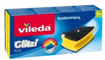 Vileda Zmywak Profilowany Glitzi Plus  3 szt