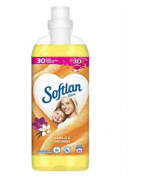 Softlan New Wanilia&Orchidea Żółty Płyn do płukania tkanin 1 L