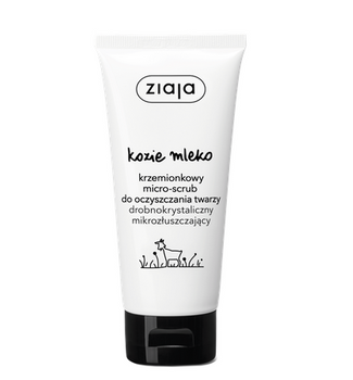 Kozie Mleko Krzemionkowy micro-scrub do oczyszczania twarzy drobnokrystaliczny mikrozłuszczający  75ml