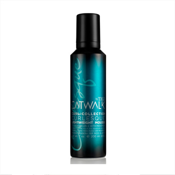 TIGI CATWALK CURLESQUE LIGHTWEIGHT MOUSSE 200ml  LEKKA PIANKA DO WŁOSÓW KRĘCONYCH I TRUDNYCH DO UJARZMIENIA