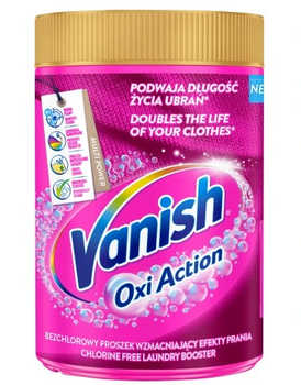 Vanish Oxi Action Proszek Pink 625 g Odplamiacz do koloru