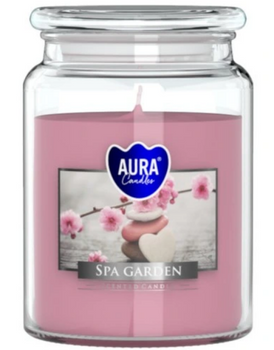 Bispol Świeca Zapachowa w Szkle 500 g  Ogród SPA