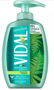 Vidal  Mydło w płynie 300 ml Muschio Bianco