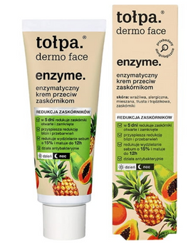 TOŁPA Dermo Face Enzymy Krem przeciw zaskórnikom 40 ml