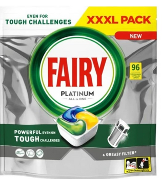 Fairy Kapsułki do zmywarki Lemon 96 szt