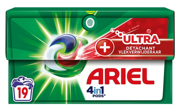 Ariel Kapsułki do Prania 4in1 Ultra Stain Remover 19 szt