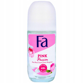 FA Pink Passion 48H Antyperspirant Roll-On Damski 50 ml