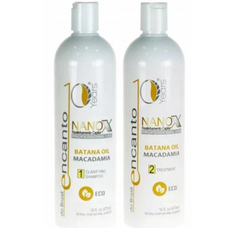 Encanto Do Brasil NANOX Keratyna + Szampon 2 x 473ml