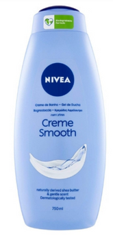 Nivea Creme Smooth Shea Butter Płyn do kąpieli  750 ml