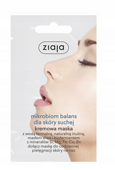 Ziaja Maska do twarzy Mikrobiom balans Skóra sucha  7 ml