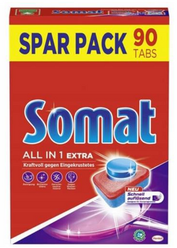 Somat  All-in-1 Extra Tabletki do zmywarki 90 szt
