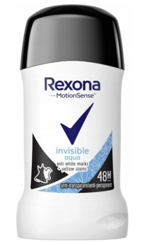 Rexona Women Invisible Aqua  Antyperspirant w sztyfcie 50 ml