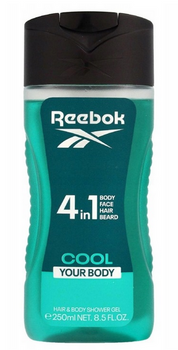 Reebok Żel pod prysznic 4W1 Cool Your Body 250 ml