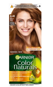 Garnier Color Naturals Creme Farba do włosów 6.41 Złoty Bursztyn  60 ml