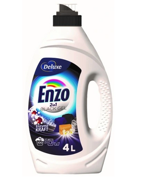 DELUXE ENZO Żel do prania Black 4 L