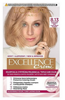 L'Oreal Paris Excellence Creme Farba do włosów 8.13 Perłowy Beż
