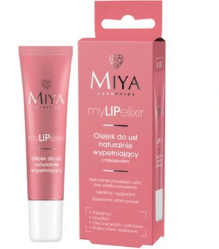 Miya Cosmetics myLIPelixir Olejek do ust naturalnie wypełniający Rose  10 g