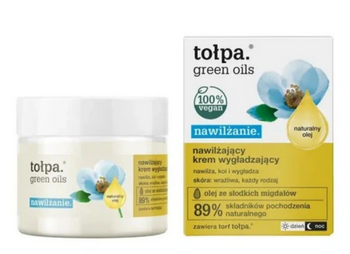 Tołpa Green Oils Krem nawilżająco-wygładzający 50 ml