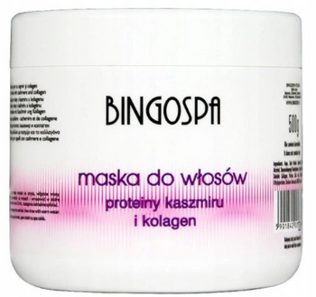 BingoSpa Maska do włosów.Proteiny,kaszmir i kolagen 500ml