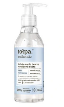 Tołpa Authentic Hipoalergiczny Żel do mycia twarzy nawilżający 195 ml