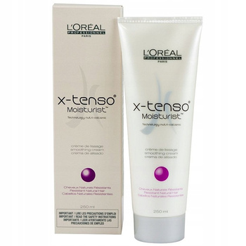 Loreal X-Tenso Moisturist Krem włosy oporne 250ml