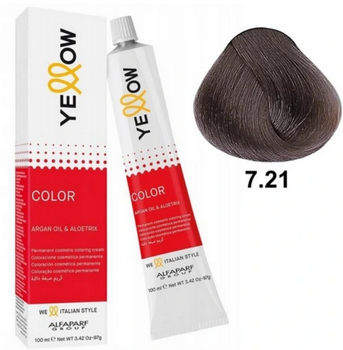 Alfaparf YELLOW Color Permanent 7.21 Farba 100 ml