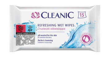Cleanic Chusteczki Antibacterial 15 szt