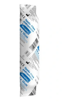 Viscoplast Opaska podtrzymująca dziana 4m x 10cm 1 szt
