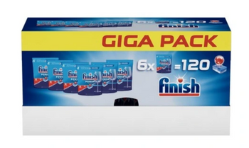 Finish Tabletki do zmywarki All in 1 Regular 120 szt